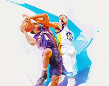 Poster New orleans Vs Golden Star Design